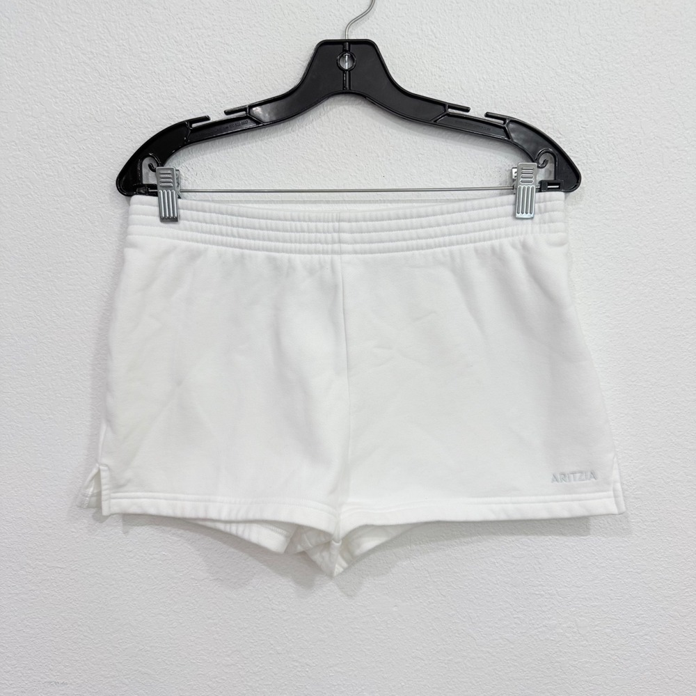 Aritzia White Athletic Shorts